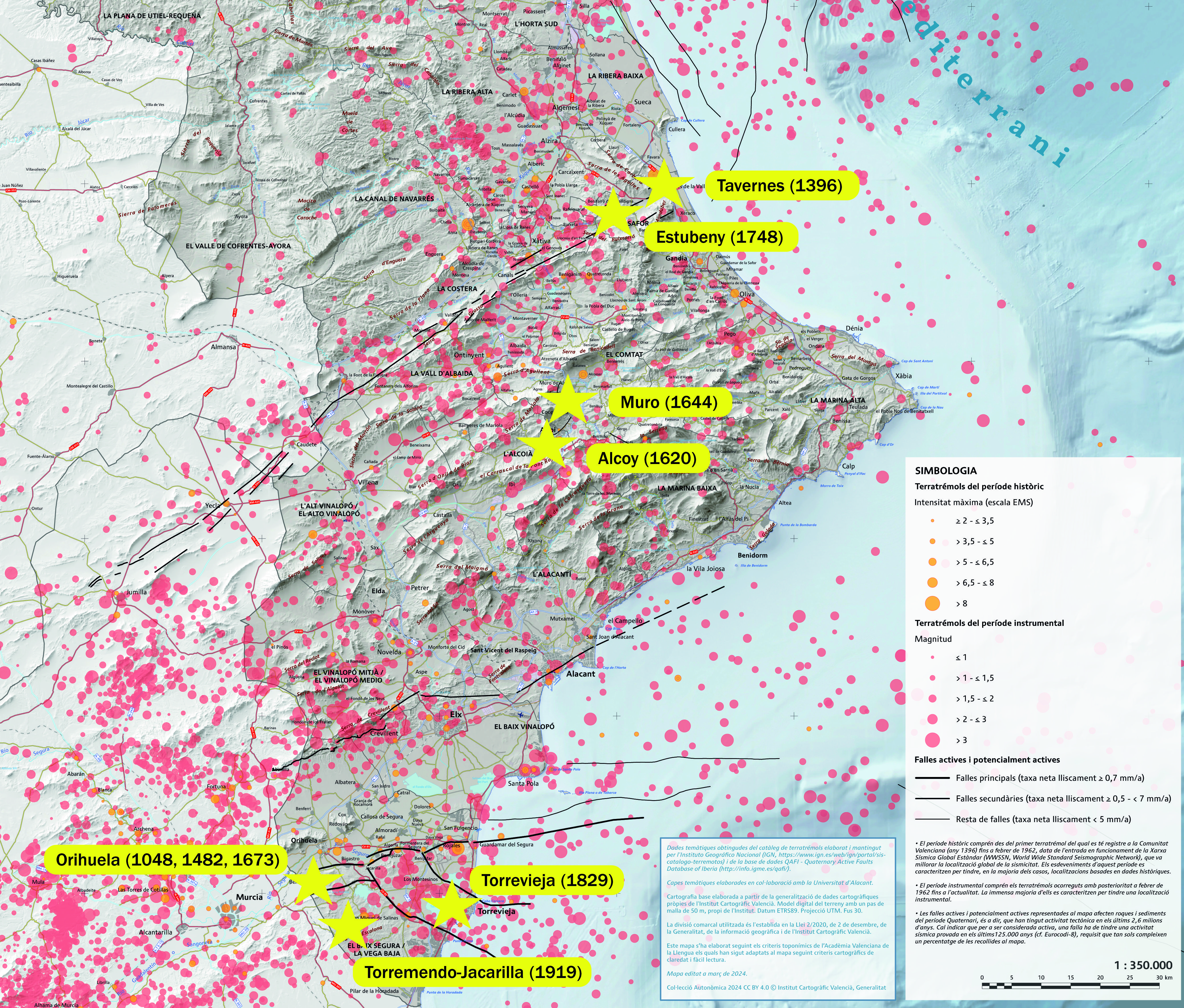¿Se pueden producir grandes terremotos en Alicante?